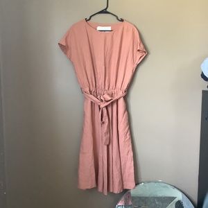 NWOT Notperfectlinen Adelaide dress M/L